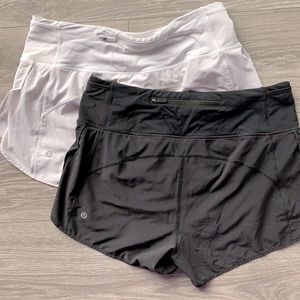 lululemon shorts bundle / size 8